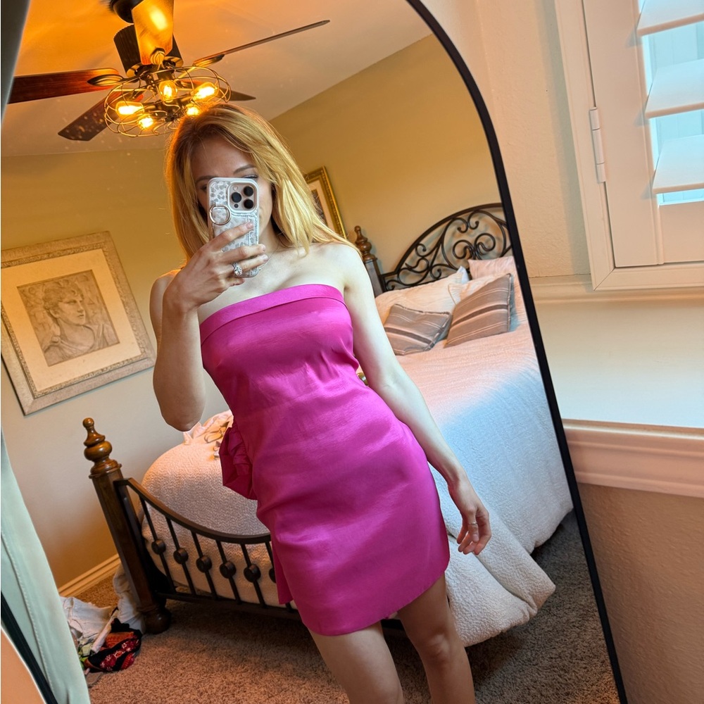 Elegant Pink Strapless Dress brand LIKELY